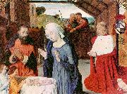 Jean Hey The Nativity of Cardinal Jean Rolin Spain oil painting reproduction